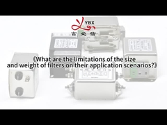 Filtro de linha de alimentação EMI de três fases de alto desempenho