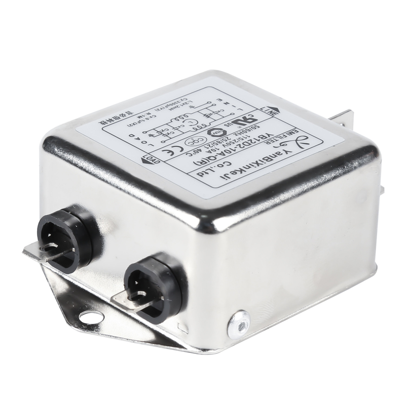 linha filtro do elevado desempenho AC/DC EMI Filter Single Phase Power da Um-fase