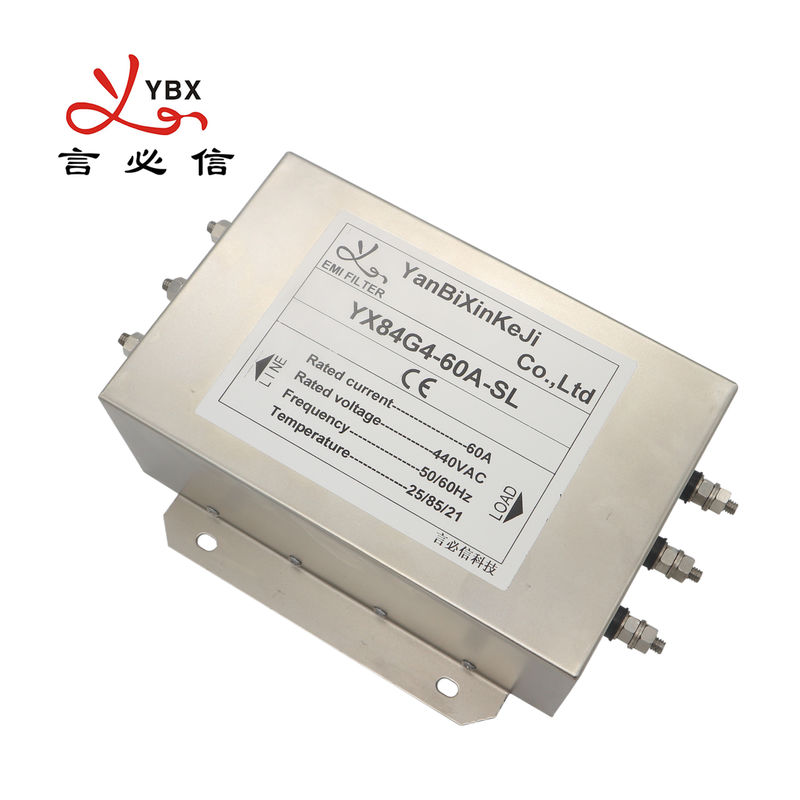 1A-60A EMI Filters Three Stage Filtering trifásica de alta qualidade