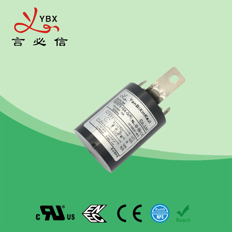 Filtro de ruído plástico da fonte de alimentação de Yanbixin 250V 16A para o aparelho eletrodoméstico branco